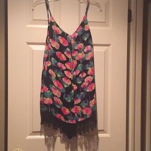 Stella Multi Colored Romper/Small